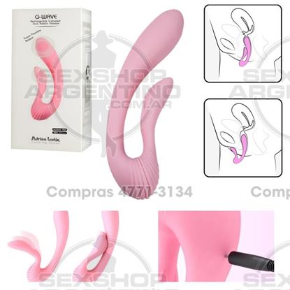 Estimulador 2 motores clitoris y punto g USB